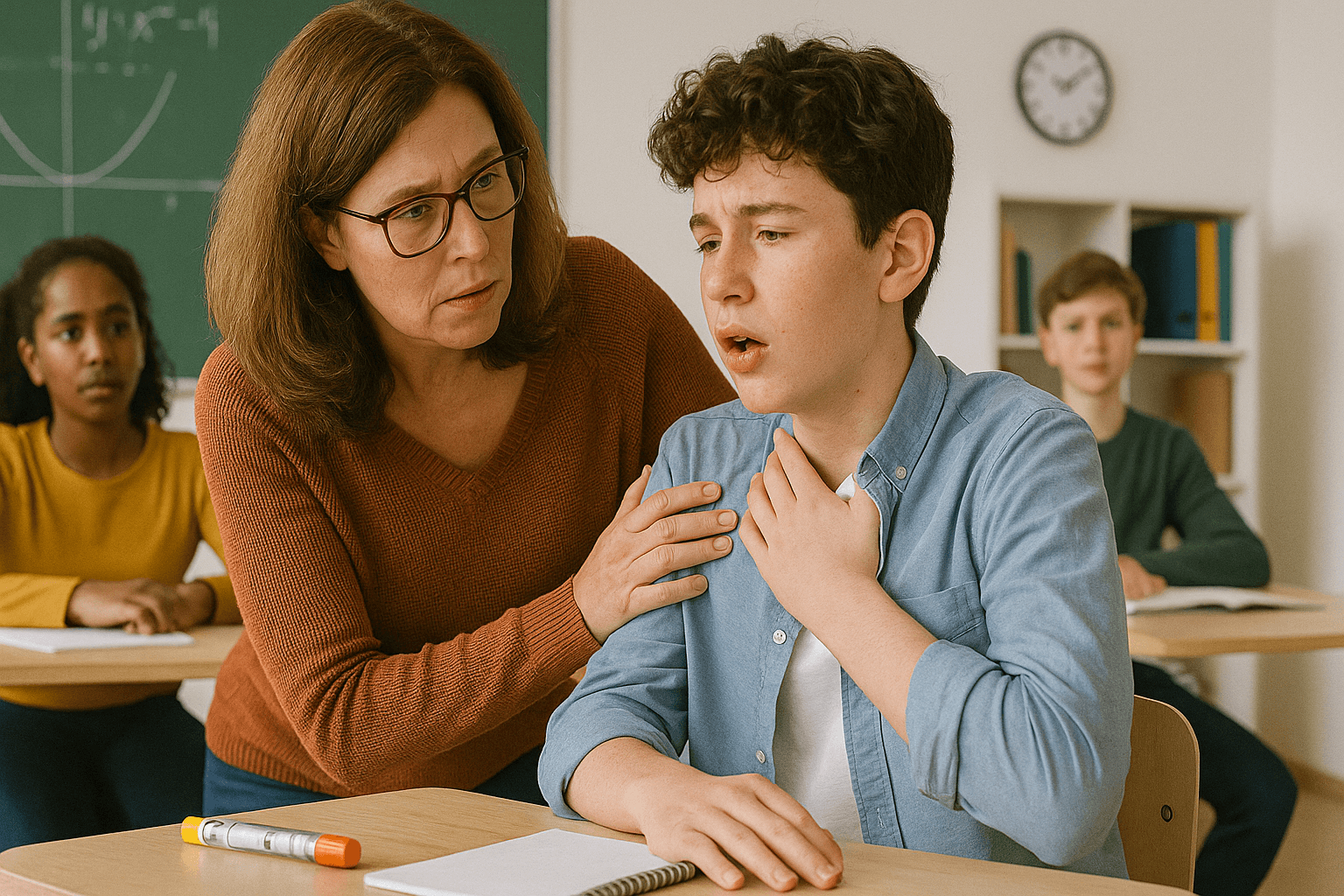 Allergic Reactions and Anaphylaxis: Recognition and Response